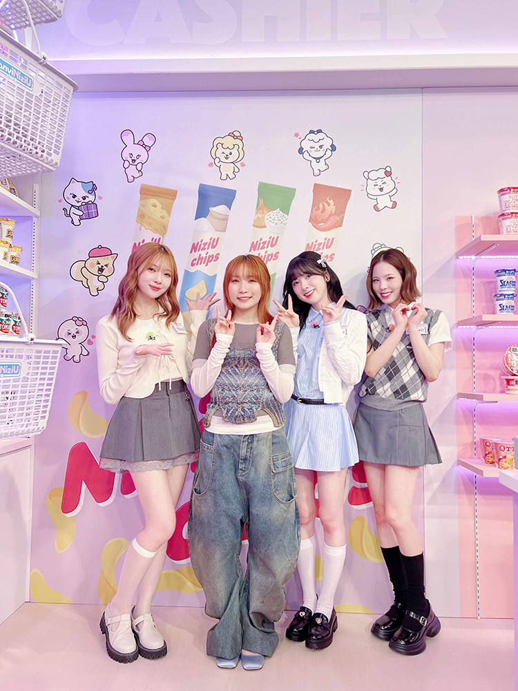 NiziU最新YouTubeコンテンツ「ConviNiziU store」(コンビニ